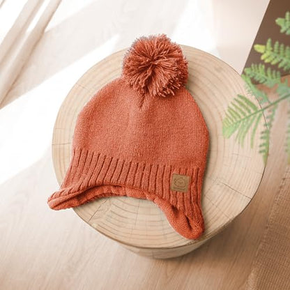KeaBabies Baby Beanies, Winter Baby Hats for Boys, Girls (Latte, 6-36M) - color: Latte