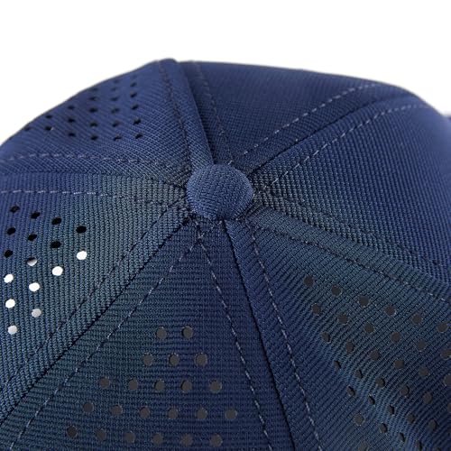 6 Panel Stretch Full Closed Baseball Caps Men's Blank Fitted Cap Curved Brim Elastic Closed Back Hat Q2426 - color: Black Mesh