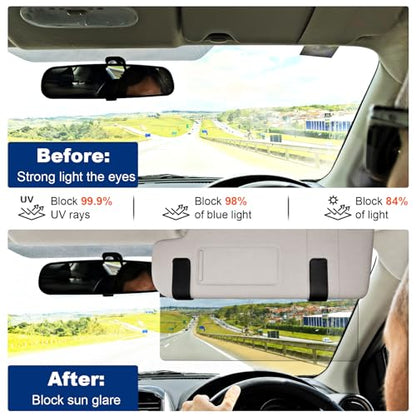 Sun Visor Extender for Car, Adjustable Polarized Sun Visor Extender - size: 1Pack