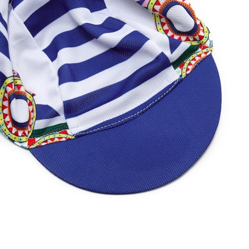 Cycling Cap with Sun Visor, Lightweight Polyester Bike Hat for Men & Women - color: Ck29