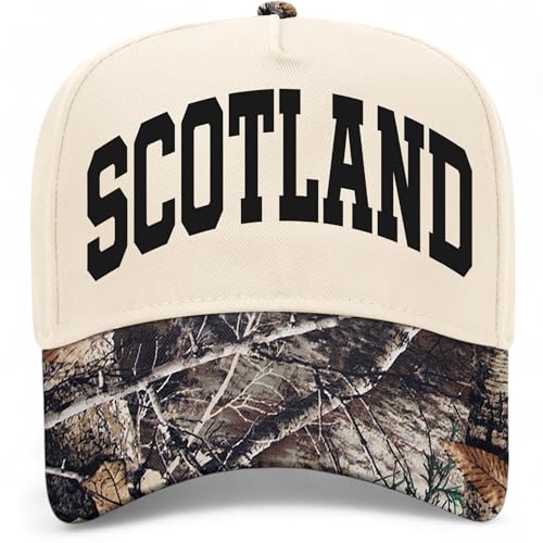 Scotland Collegiate Hat - color: Tree Camo/Natural