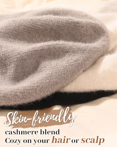 FURTALK Slouchy Beanies for Women Winter Hats Soft Warm Beanie Hat Ladies Knitting Skull Beanies - color: Mixed Brown