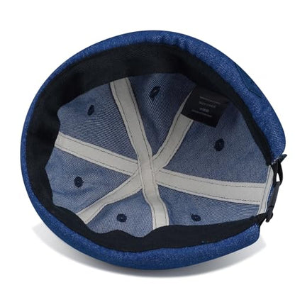 Clakllie Warm Brimless Hat Knitted Skull Cap Docker Hat Soft Beanie Worker Hat Rolled Cuff Sailor Fisherman Leon Hat - color: Cdus-hbmh1-royal Blue
