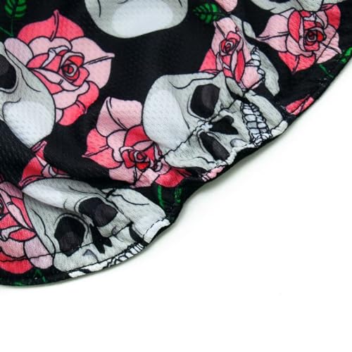 Cycling Cap for Man and Woman Cycling Hat Under Helmet-Polyester Breathable Sweat Absorbent - color: Flo-1