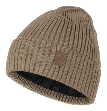 Wmcaps Winter Beanie for Men Women Fleece Lined Hat Warm Cuffed - color: Brown