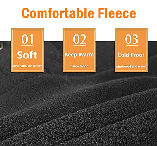 Balaclava Windproof Winter Face Mask Warm Fleece Ski Mask for Men and Women Cold Weather Motorcycle Bike Cycling Neck Warmer - color: Azure