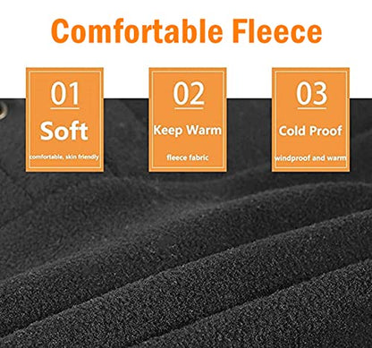 Balaclava Windproof Winter Face Mask Warm Fleece Ski Mask for Men and Women Cold Weather Motorcycle Bike Cycling Neck Warmer - color: Azure