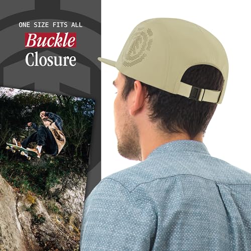 Element Unisex Adult Element Camper Hat, Adult Strapback with Slight Curved Brim - color: Light Green
