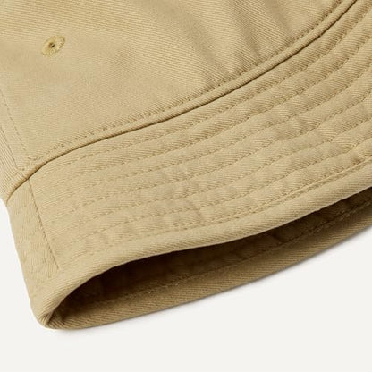 Amazon Essentials Men's Washed Cotton Canvas Bucket Hat - color: Khaki, size: Small-Medium