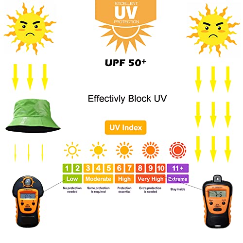 Reversible PU Leather Bucket Hats for Women Solid Color Double Wear Summer Hat Unisex - color: Green
