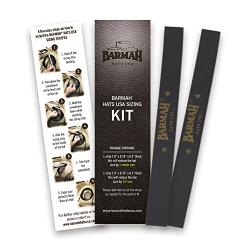 Foldaway Drover Hat in Rustic Cattle Leather by Barmah - color: Brown, size: Medium
