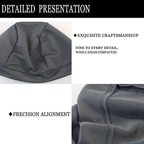 3 Pack Cooling Skull Cap Helmet Liner Sweat Wicking Breathable Hat for Men - color: 2black,royal