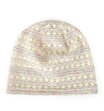 XYIYI Womens Chemo Headwear Hats Cotton Slouchy Beanie Cap Scarf - color: 2pc Lace Mesh Black Beige