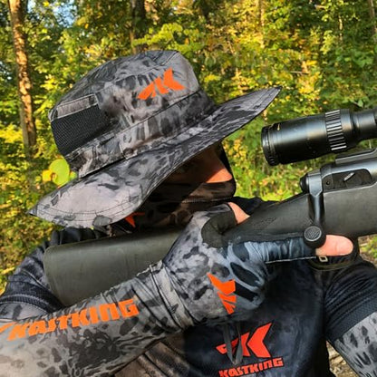 KastKing Sol Armis UPF 50 Boonie Hat for Sun Protection,Men Women - color: Blackout