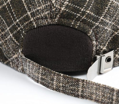Sumolux Mens Newsboy Hat Flat Cap Gatsby Lvy Irish Hats Driving Cabbie - color: B Coffee Plaid