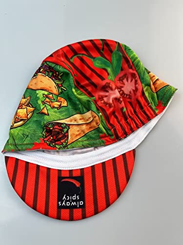 Funny Cycling Cap - Polyester Cycling Hat-Under Helmet - Cycling Helmet Liner Breathable&Sweat Uptake - color: F6