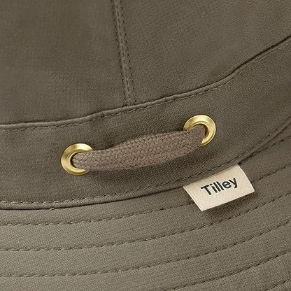 Tilley T5MO Adventure Airflo Hat, UPF 50+ Men's Sun Hat - color: Olive, size: 7 7/8