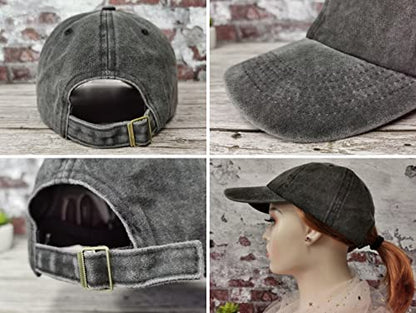 Hepandy Embroidered Baseball Caps for Grandpa Grandma Mom Dad Papa Nana - color: Fishing Dad (Washed Black)