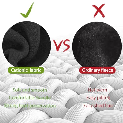 Renil Ear Warmers for Men and Women & Ear Warmers for Cold Weather Headband (Black) - color: Black