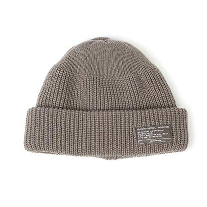 UNDERCONTROL Winter Trawler Fisherman Beanie Men Women Unisex Stylish Plain Docker Skull Hat Roll up Watch Cap Color Pack - color: Grey