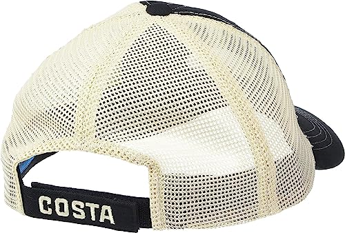 Costa Del Mar Unisex Adult Mesh Trucker Hat - color: Blackout