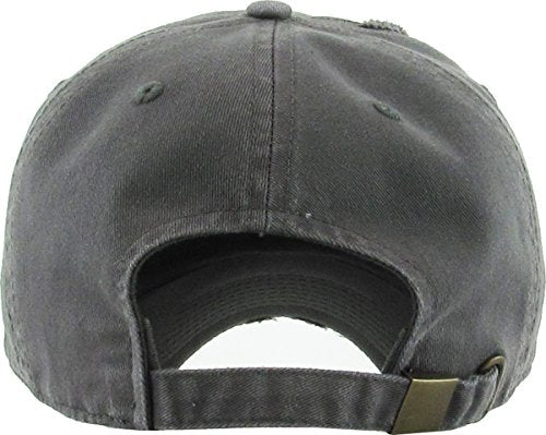 KBETHOS Praying Hands Rosary Dad Hat Baseball Cap Unconstructed Polo Style Adjustable Unisex - color: Dark Grey Savage