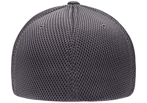 Flexfit Unisex Mesh Fitted 2-Tone Trucker Hat, One Size - color: Dark Grey, size: Large-X-Large