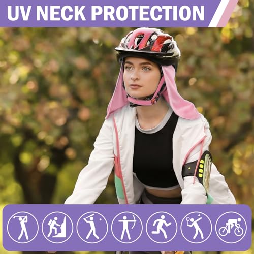Tatuo Neck Neck Cover for Sun - color: Purple, Rose, Pink, Light Blue