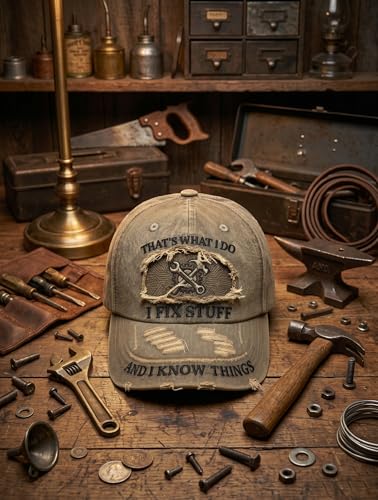 Snapback Hats for Men Funny, Retirement Gifts, Distressed Baseball Cap