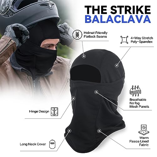 3 Pieces Balaclava Ski Mask -Winter Full Face Mask for Men Women Windproof Weather Outdoors Cover for Men Women Boys Girls - color: Lightgrey*grey*navy