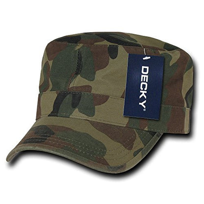 DECKY Washed GI Cap - color: Woodland