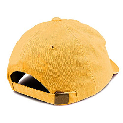 Trendy Apparel Shop Capital Gold Thread Mom and Dad Pigment Dyed 2 Pc Cap Set - color: Mango Black