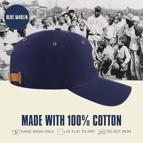 Blue Marlin Dad Hat, Adult Cotton Baseball Cap with Curved Brim, One Size. - color: St. Louis Stars