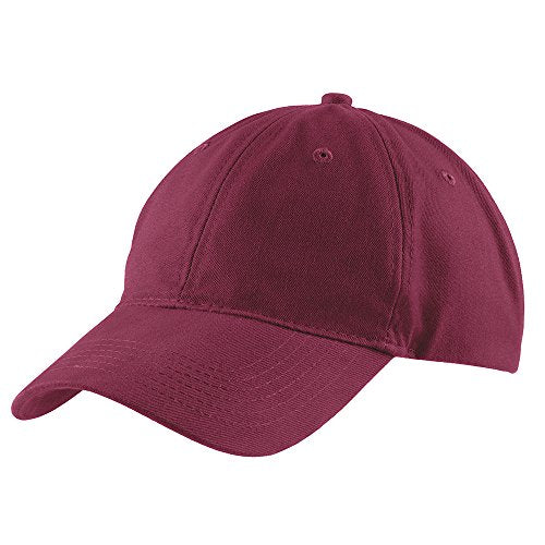 Trendy Apparel Shop Daddy (Back) Embroidered 100% Cotton Dad Hat - color: Maroon