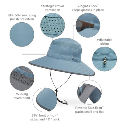 Sunday Afternoons Unisex Latitude Hat - color: Quarry, size: Medium
