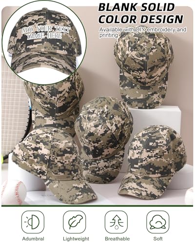 Handepo 24 Baseball Caps Adjustable - color: Camouflage Color