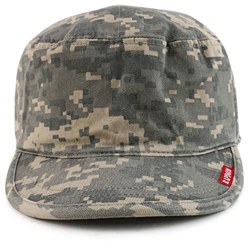 Armycrew Cotton Washed Cadet Style Army Cap - color: Universe Digital
