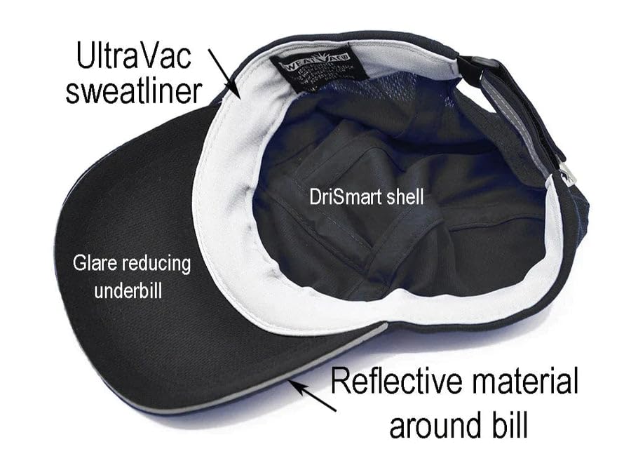 Unisex Adjustable Running/Cyclng/Active Performance Race Hat - color: Reflex Blue