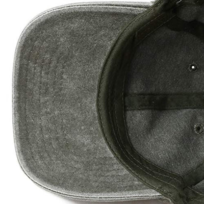 The Hat Depot 100% Cotton Pigment Dyed Low Profile Dad Hat Six Panel Cap - color: 1. Olive