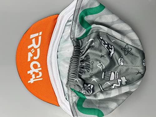 Funny Cycling Cap - Polyester Skull Cycling Hat-Under Helmet -Cartoon Cycling Helmet Liner Breathable&Sweat Uptake - color: B14