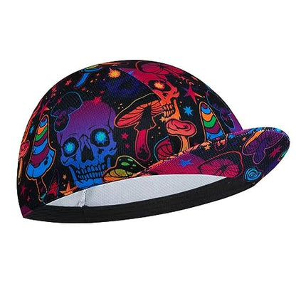 Funny Cycling Cap - Men and Women Cycling Hat-Under Helmet Bike Cap One Size - color: Aa2