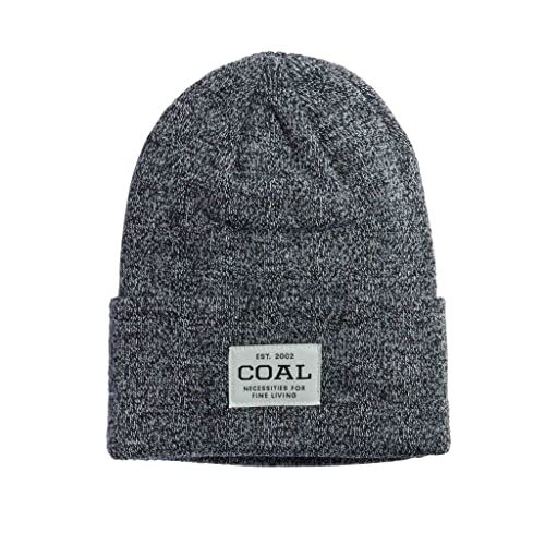 Coal Uniform Tall Cuffed Beanie - Oversized - color: Black Marl