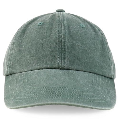 Armycrew XXL Oversize 4 Inch Long Bill Pigment Dyed Baseball Cap - color: Olive, size: XX-Large