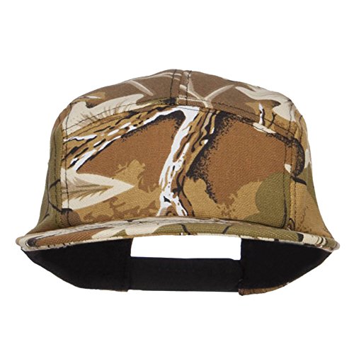 Jeanne Simmons Men's 5 Panel Camo Cotton Cap