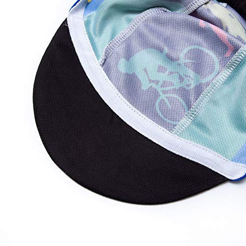 JPOJPO Cycling Cap Men Women Bike Hat Helmet Inside - color: Cd2421