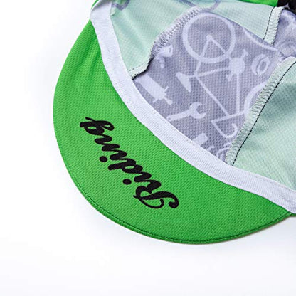JPOJPO Cycling Cap Men Women Bike Hat Helmet Inside - color: Cd2428