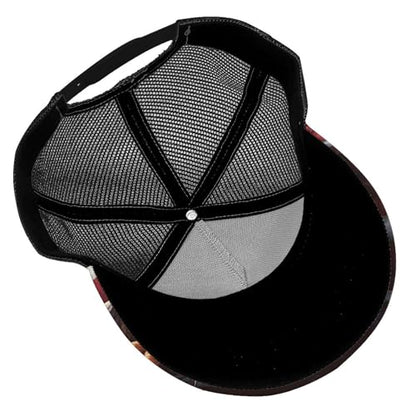 Funny Baseball Hat for Women Men, Dad Cap Trucker Hat Adjustable Fit for Summer Sport Travel Beach - color: Pattern - 7