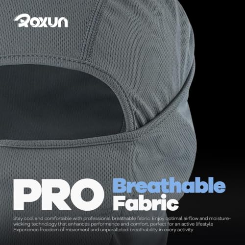 ROXUN Ski Mask Balaclava, Motorcycle Summer Cooling Breathable UV Protector - color: 114-vertical Us Flag