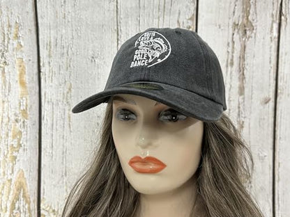 Embroidered Baseball Caps for Men and Women - color: Gotta Love a Good Pole Dance (Washed Black)