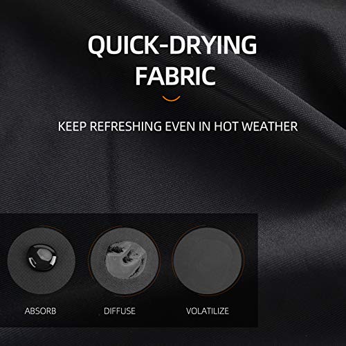 ROCKBROS Balaclava Face Mask Men Women Breathable Windproof Summer Cooling - color: Black 1